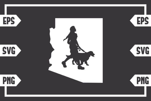 Arizona – Female with Dog: An Embroidery Designer's Take