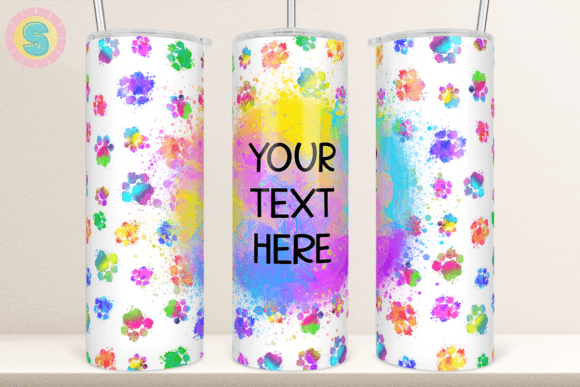 Colorful Dog Paw Print Tumbler Wrap: A Designer’s Hands-On Review