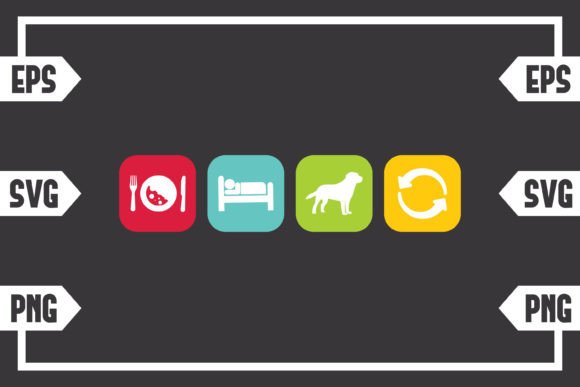 Eat Sleep Dog Repeat: Design Review for Embroidery