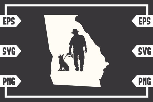 Georgia – Guy with Dog: A Design Review for Embroidery Pros