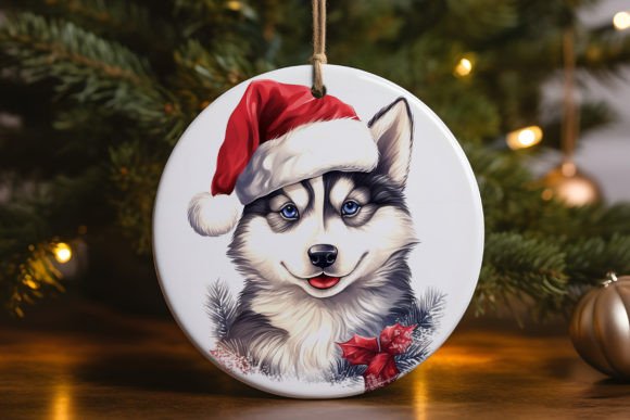 Husky Dog Christmas Ornament: A Designer's Review