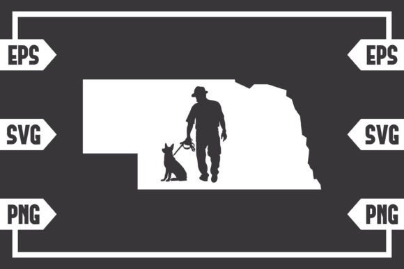 Nebraska – Guy with Dog: A Design Worth Your Thread