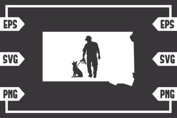 South Dakota – Guy with Dog
